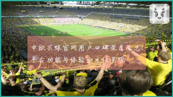 中欧买球官网用户口碑深度汇总：平台功能与体验全方位呈现